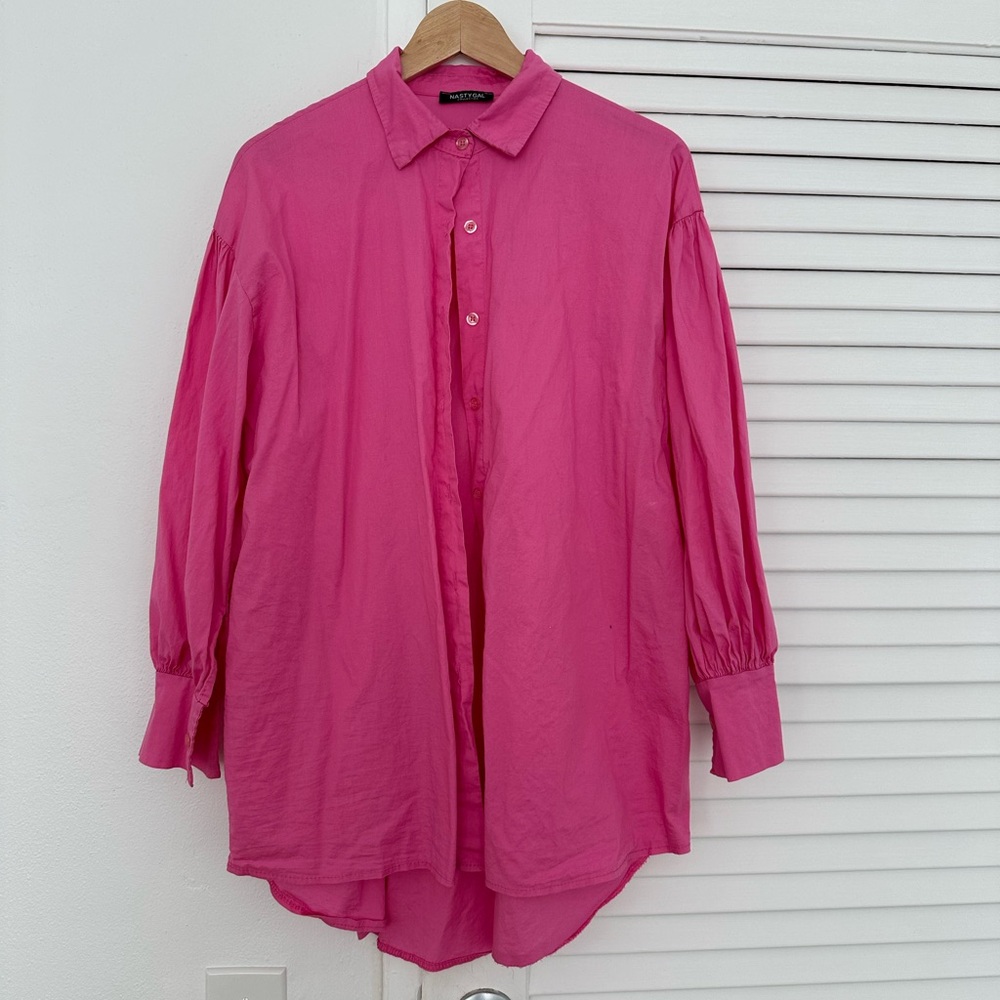 Oversized Button Up Shirt